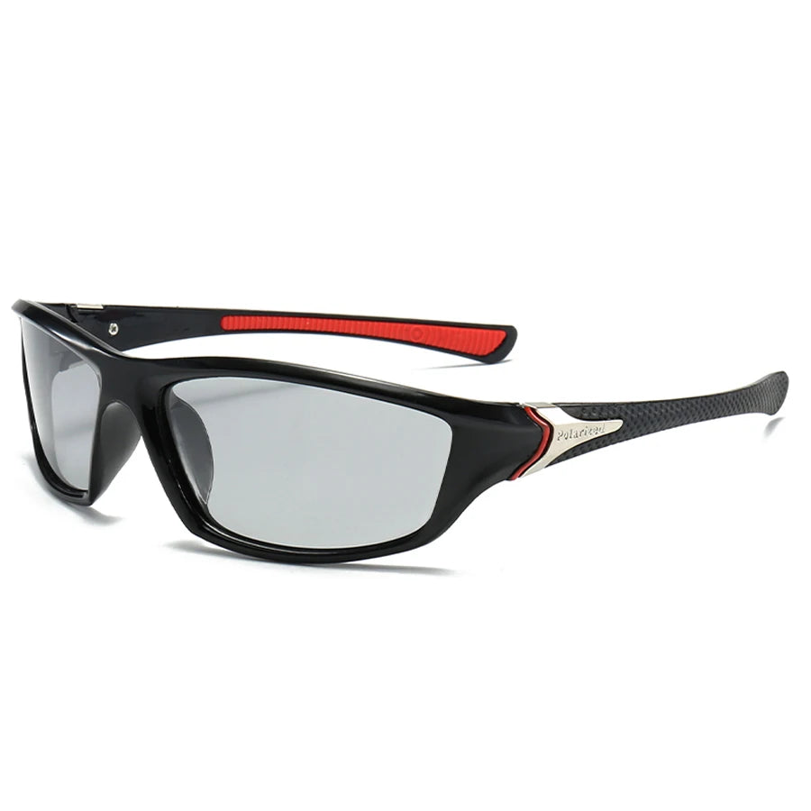 Photochromic Polarized Sports Vintage Sunglasses Men Women Fishing Cycling Driving Mountaineering Sport Retro Sun Glasses UV400